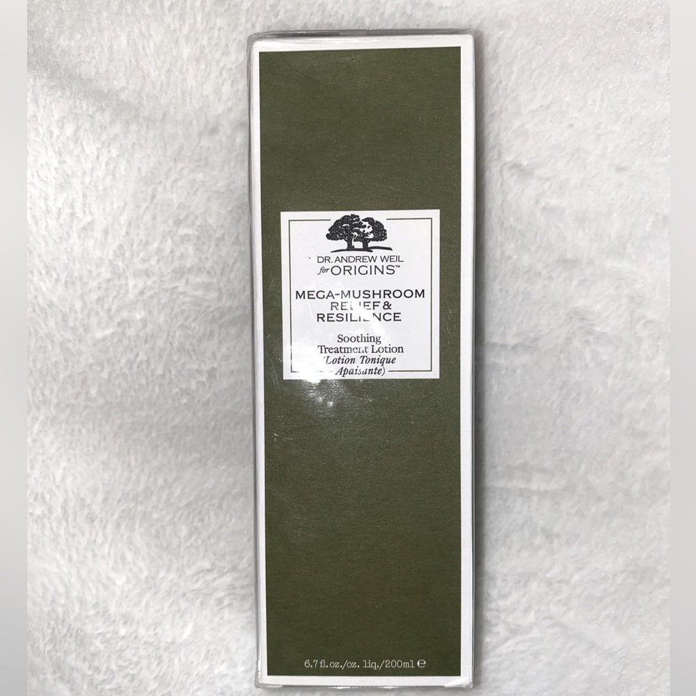 Origins Mega-Mushroom Relief & Resilience Soothing Treatment Lotion NIB